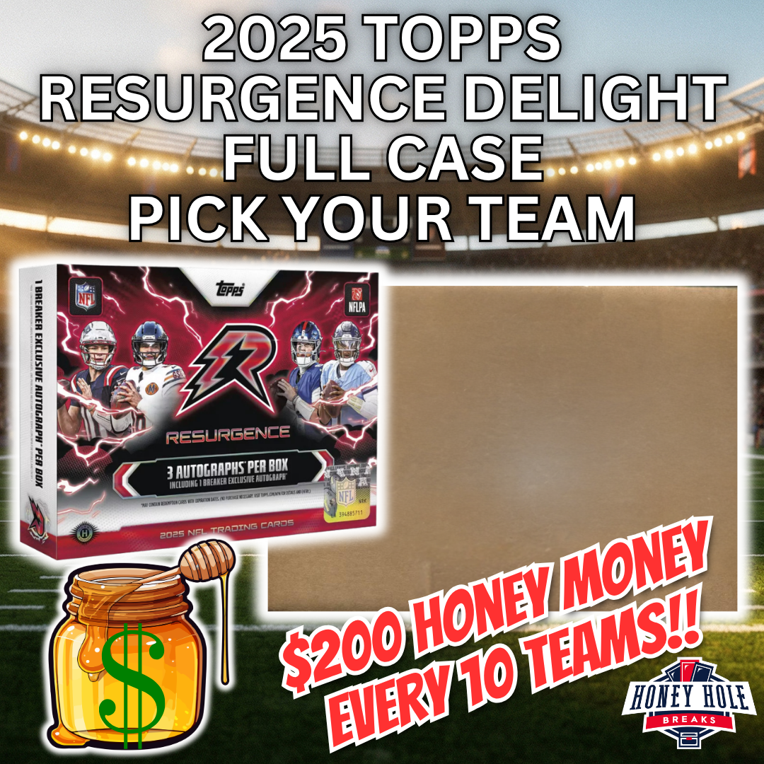 FULL CASE - 6x '25 Topps Resurgence Football Delight - Pick Your Team Break #1937