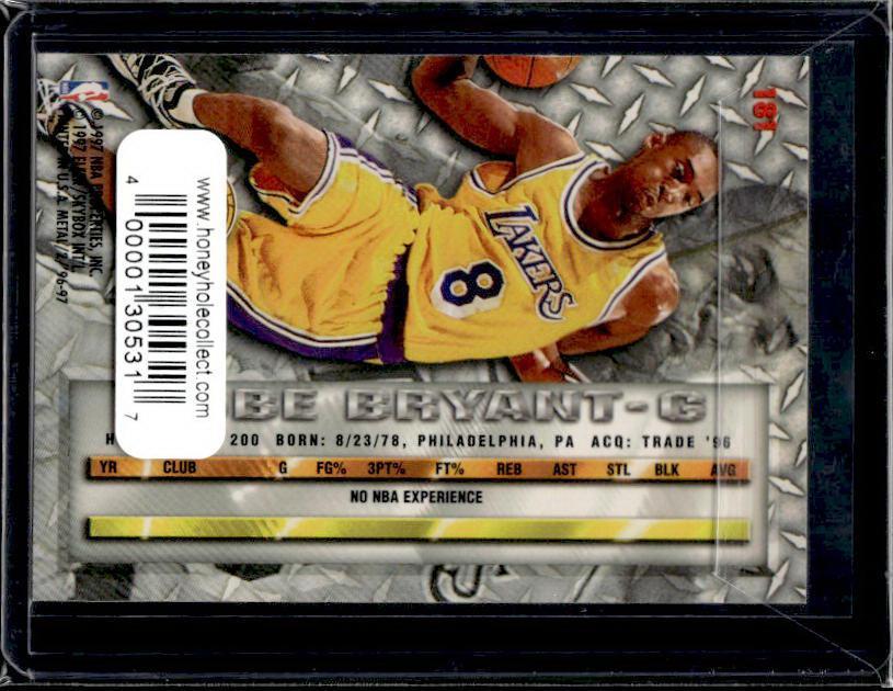 1997 Fleer Metal Kobe Bryant #181
