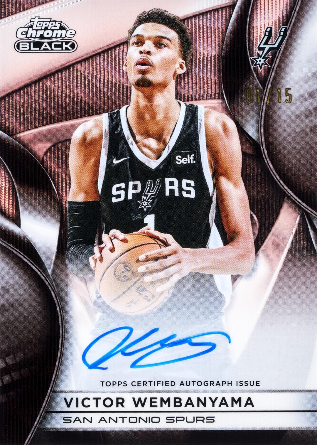 2025/26 Topps Chrome Black Basketball Hobby Box
