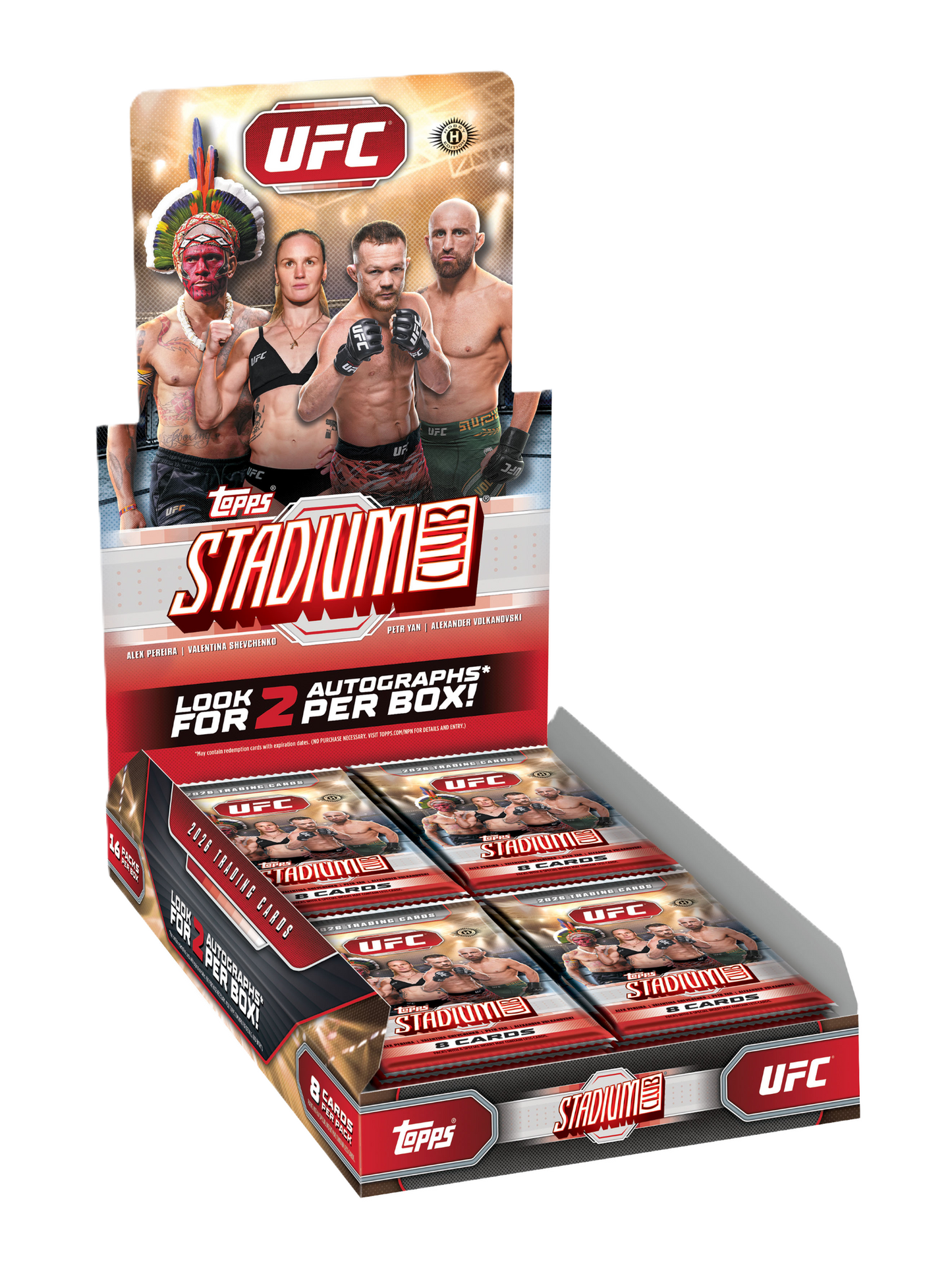 2026 Topps UFC Stadium Club Hobby Box