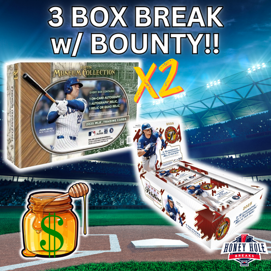 2x 2025 Topps Museum Collection Hobby, 1x 2025 Topps Pristine Hobby - 3 RANDOM TEAM Break #1524