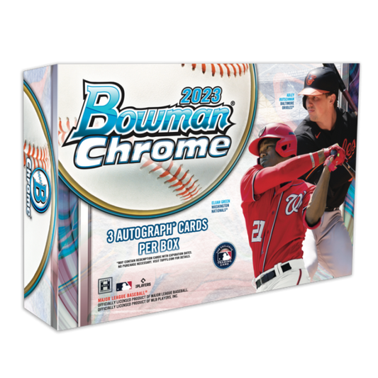 2023 Bowman Chrome Baseball HTA Choice Box