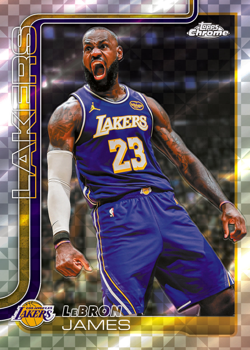2025/26 Topps Chrome Update Series Basketball Mega Box