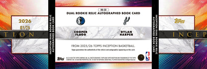 2025/26 Topps Inception Basketball Hobby Box
