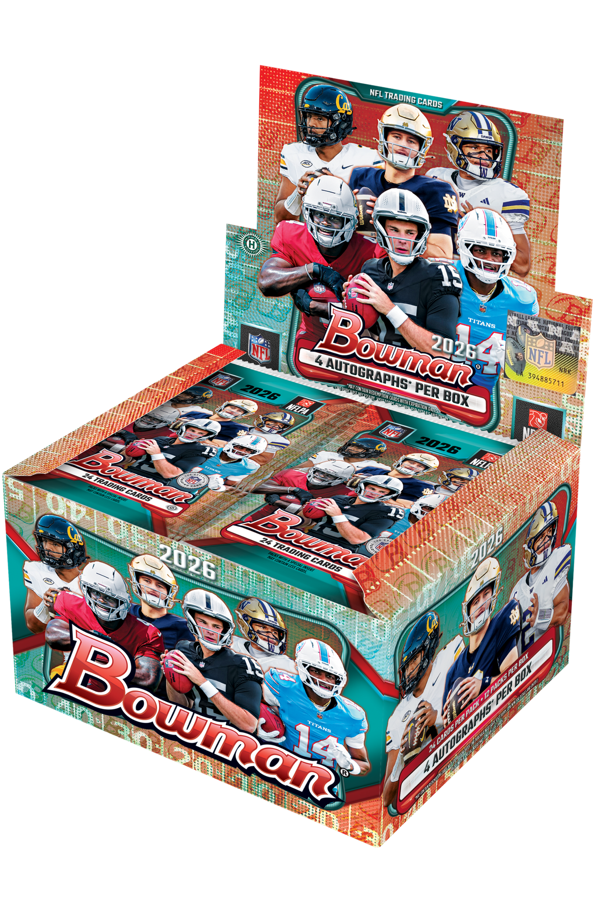 2026 Bowman Football Jumbo Box