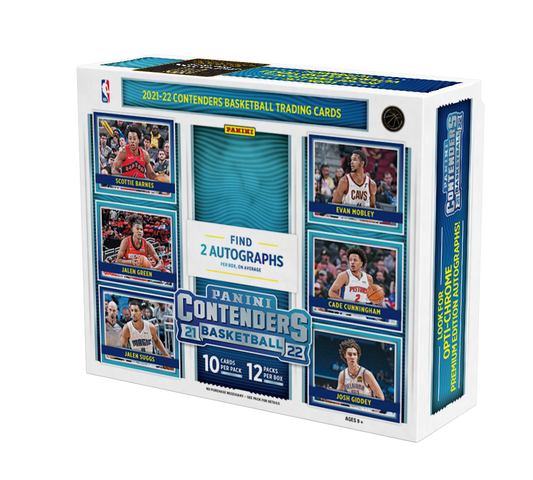 2021/22 Panini Contenders Basketball Hobby Box