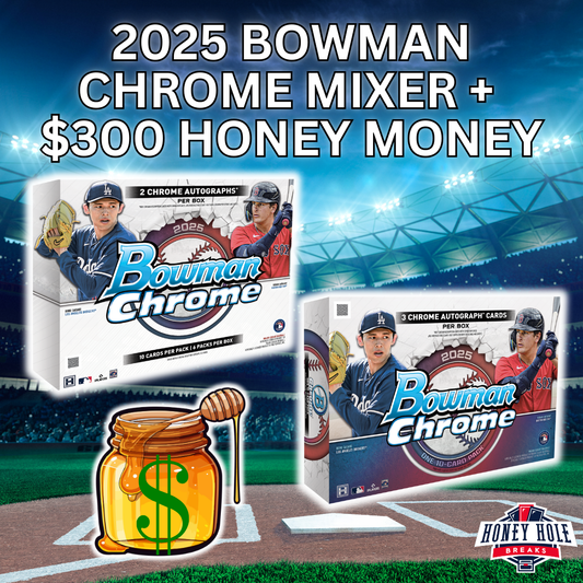 1x '25 Bowman Chrome Hobby, 1x '25 Bowman Chrome Breaker's Delight - 3 RANDOM TEAM Break #1178