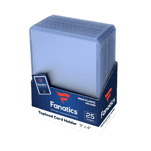 Fanatics 35pt 3x4 Top Loader - 25 Count