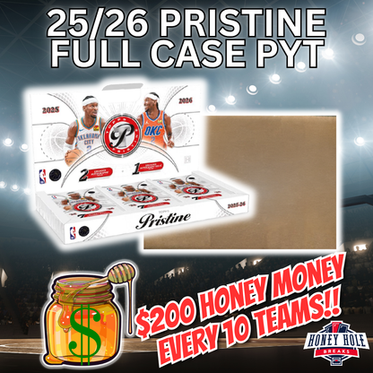 FULL CASE (6x) 2025/26 Topps Pristine Basketball Hobby - Pick Your Team Break #2121
