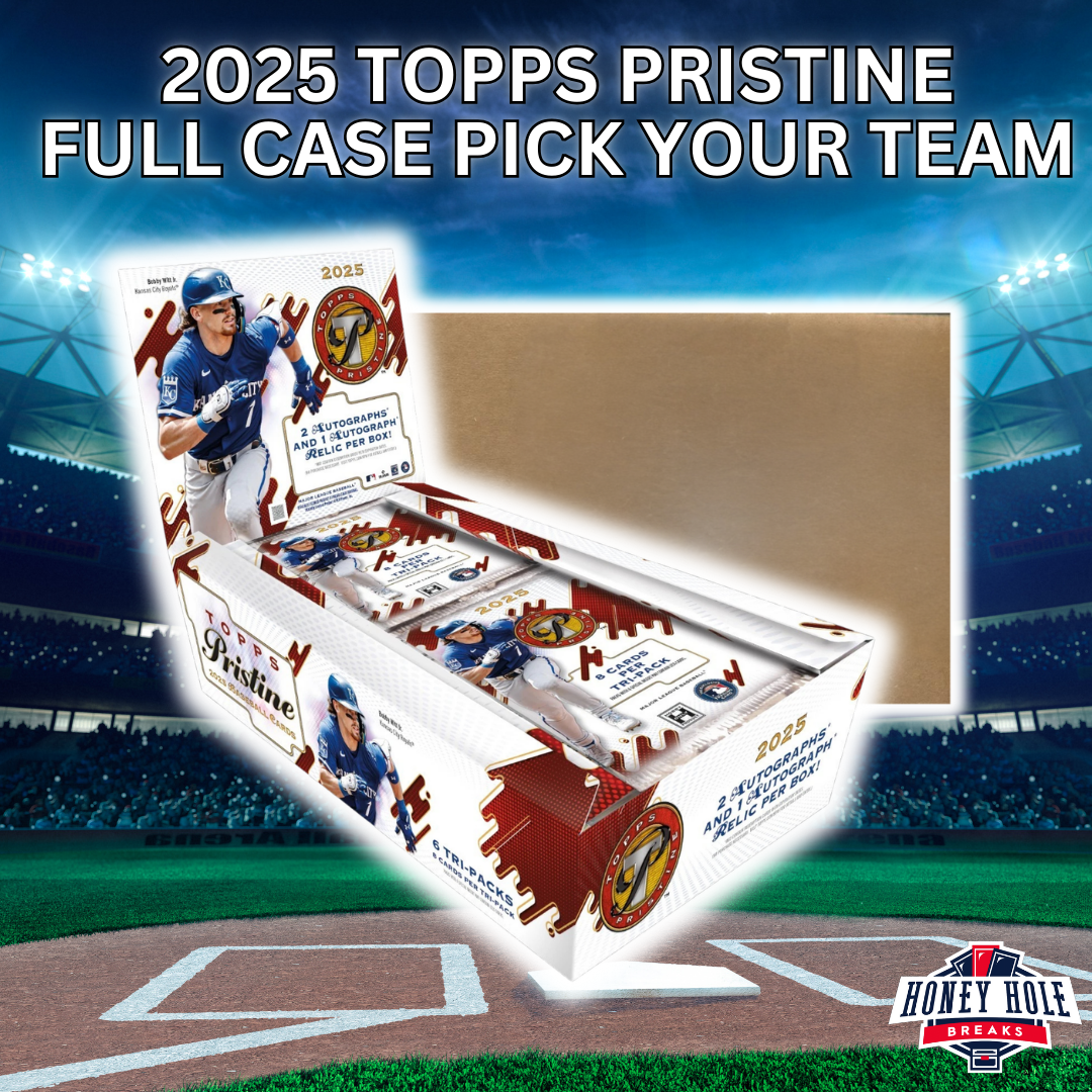 FULL CASE 2025 Topps Pristine Baseball Hobby (6 Boxes) - PICK YOUR TEAM Break #1470