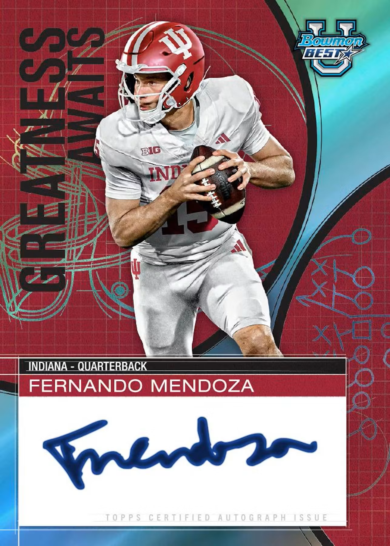 2025 Bowman's Best University Football Hobby Box