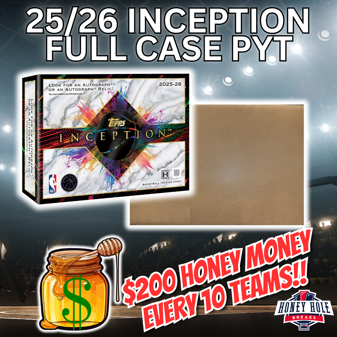 FULL CASE (8x) 2025/26 Topps Inception Basketball Hobby - Pick Your Team Break #1902