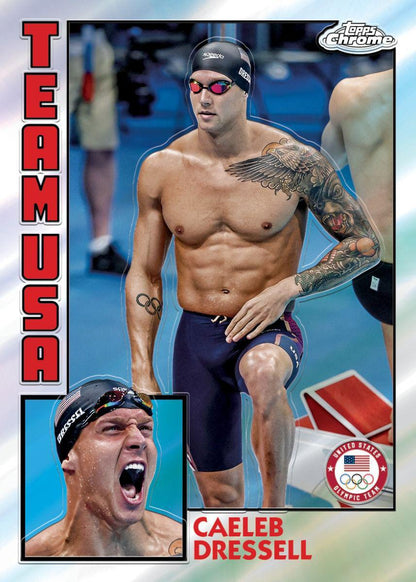 2024 Topps Chrome US Olympic & Paralympic Hopefuls Hobby Box