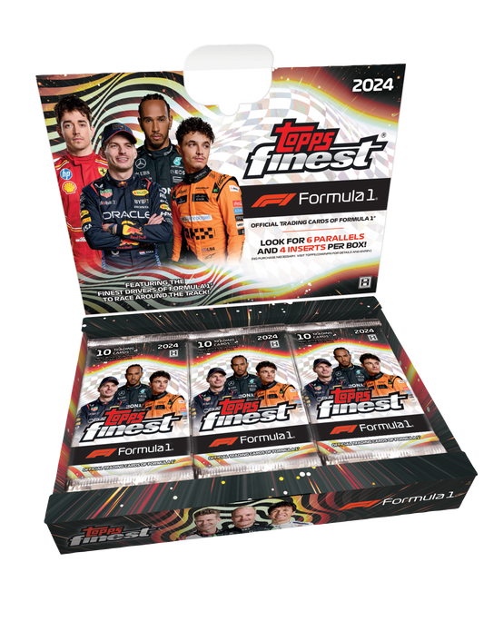 2024 Topps Finest Formula 1 Racing Hobby Box