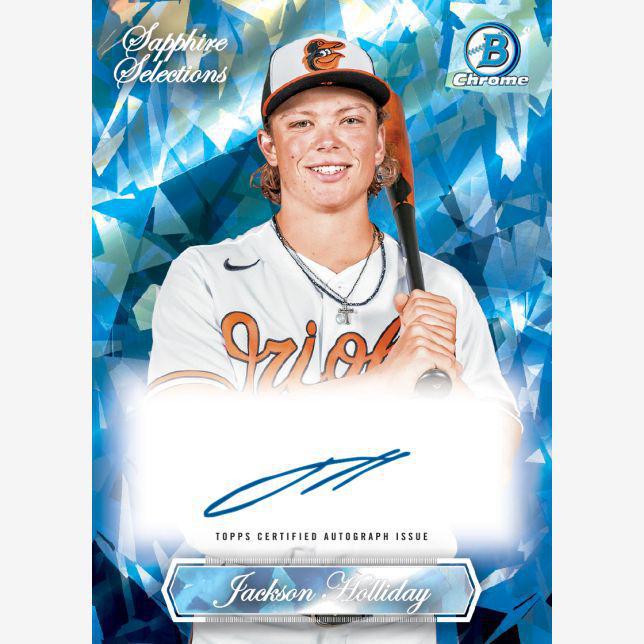 2023 Bowman Chrome Baseball Sapphire Edition Box