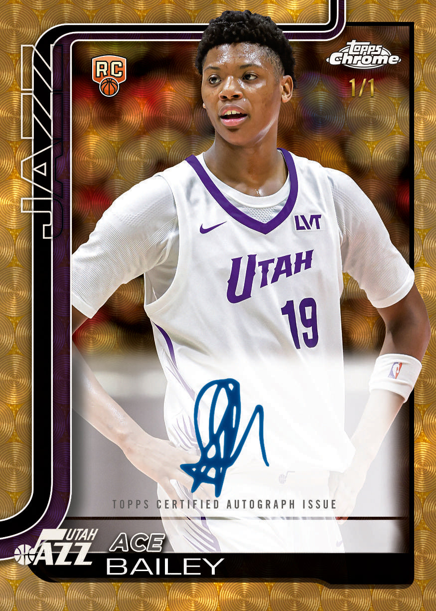 2025/26 Topps Chrome Basketball Jumbo Box
