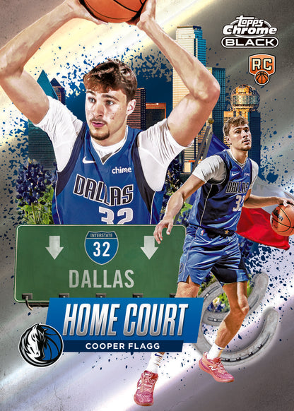 2025/26 Topps Chrome Black Basketball Hobby Box