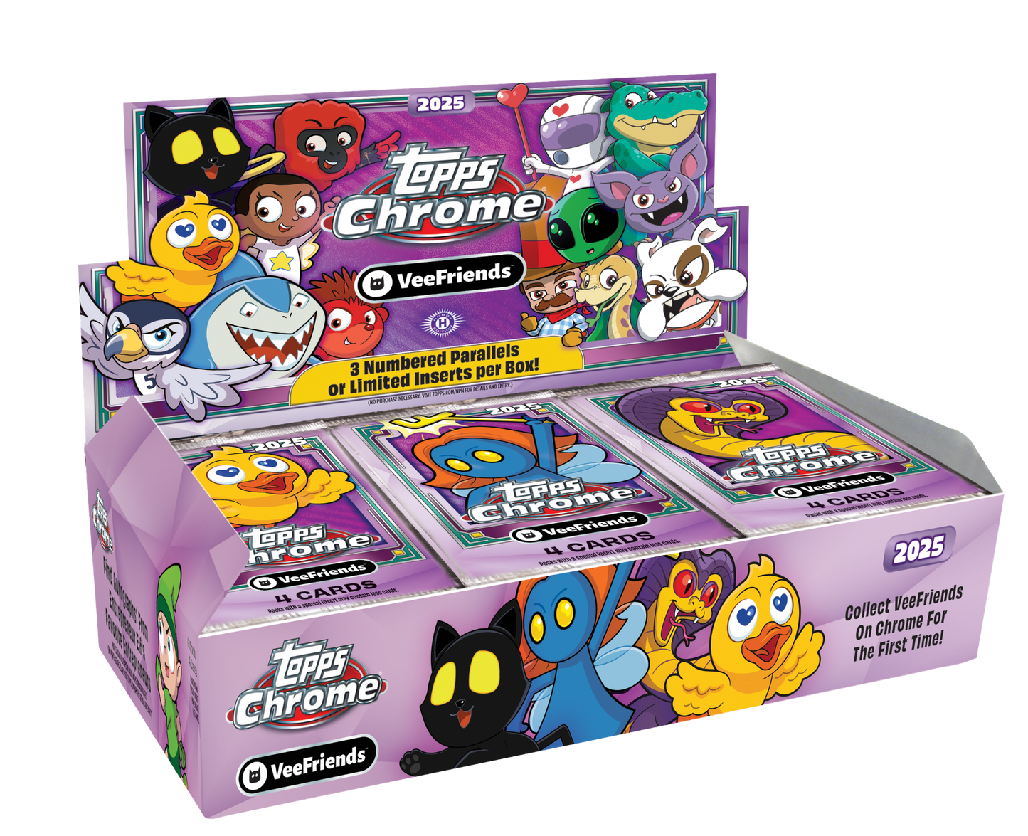 2025 Topps VeeFriends Chrome Hobby Box
