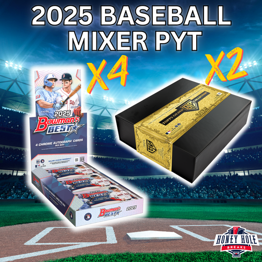 2x 2025 Topps Gilded Collection + 4x 2025 Bowman's Best Hobby - PICK YOUR TEAM Break #1554