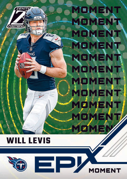 2023 Panini Zenith Football Hobby Box