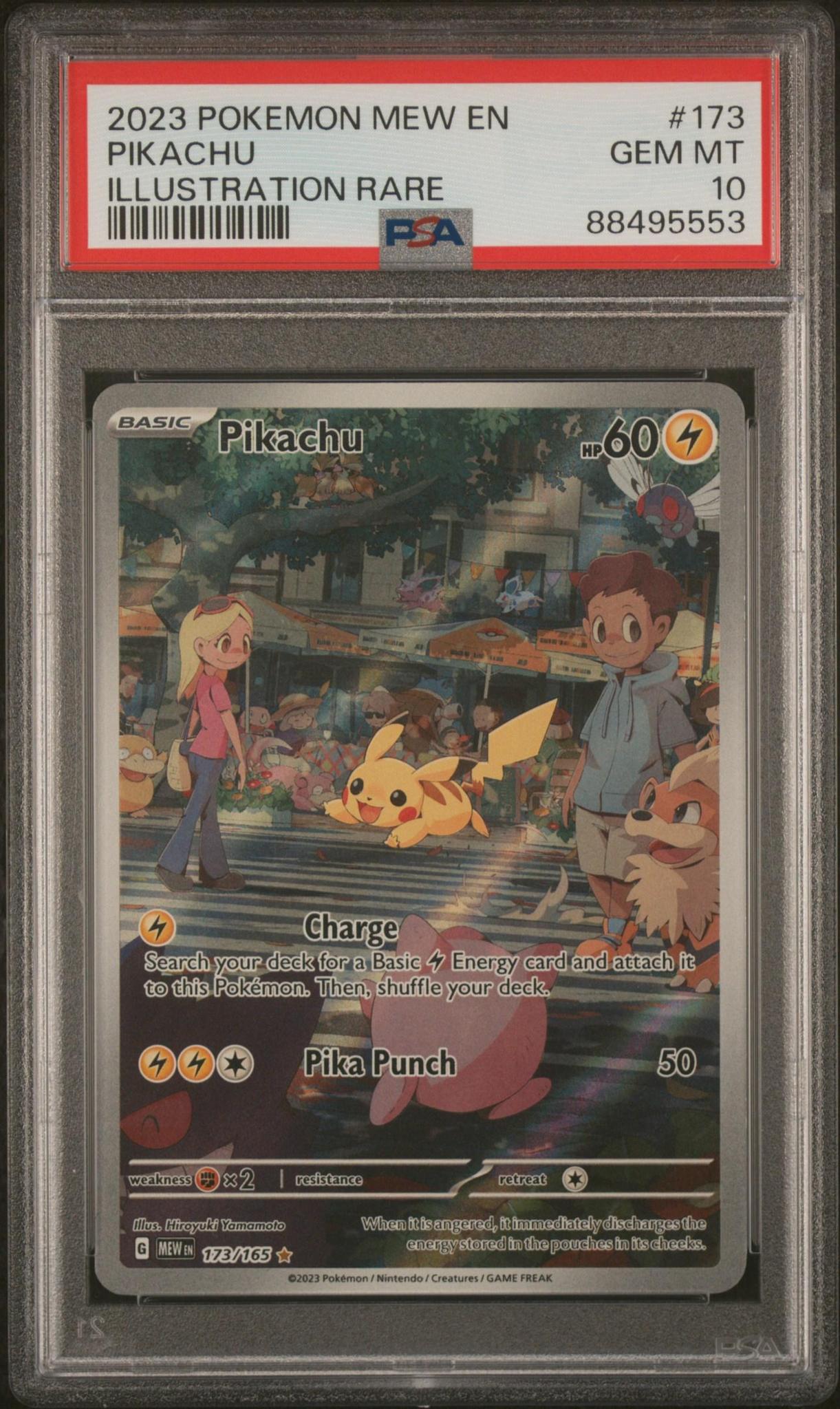 SV: Scarlet & Violet 151 #173/165 Pikachu PSA 10