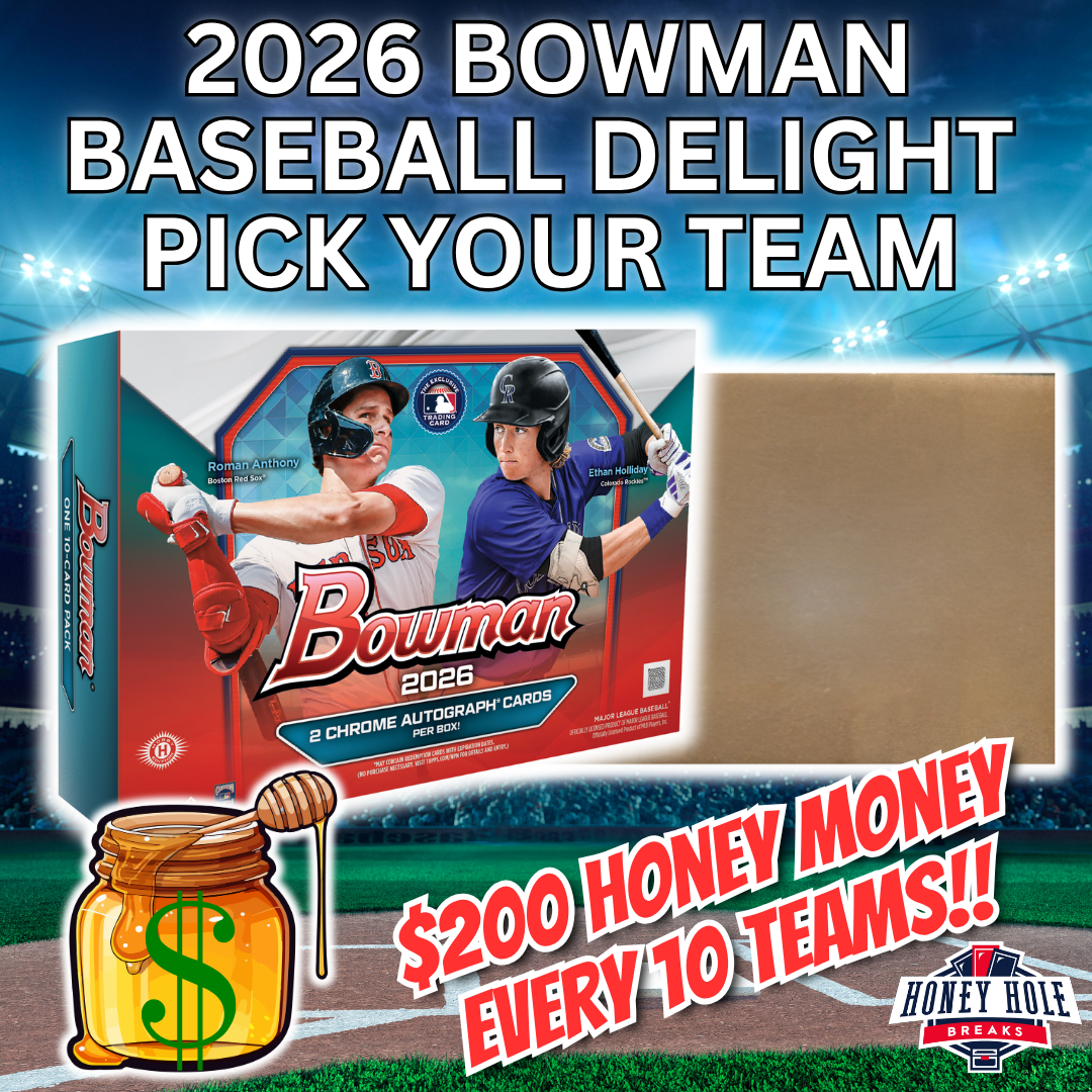 FULL CASE 2026 Bowman Baseball Delight (6 BOXES) - PICK YOUR TEAM Break #1714