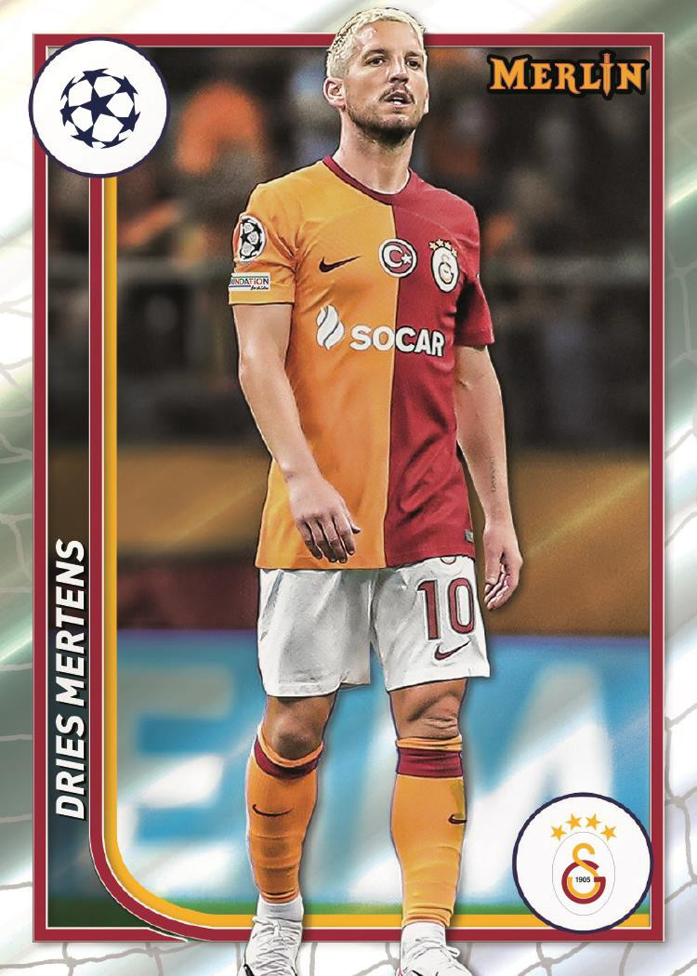 2023/24 Topps UEFA Club Competitions Merlin Chrome Soccer Hobby Box