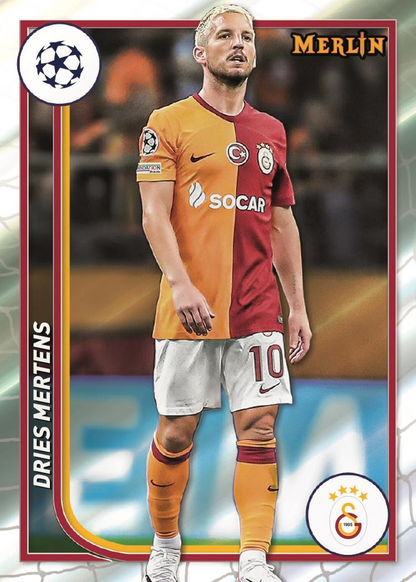 2023/24 Topps UEFA Club Competitions Merlin Chrome Soccer Hobby Box