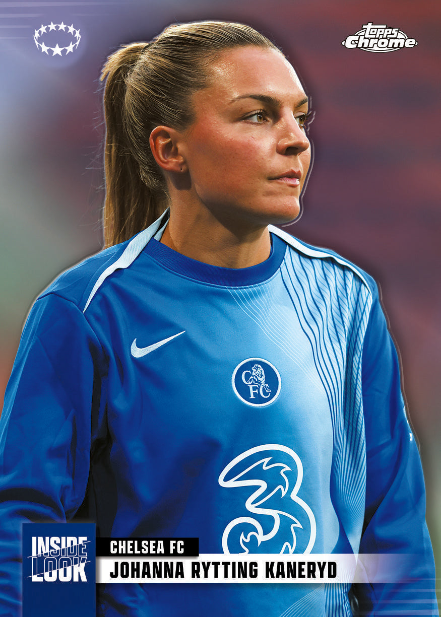 2025/26 Topps UEFA Women's Champions League Chrome Soccer Hobby Box