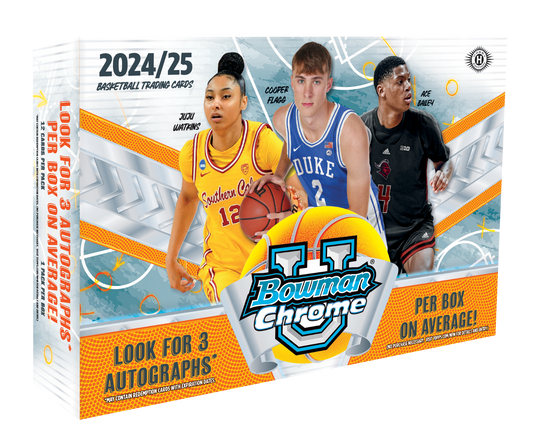 2024/25 Bowman Chrome University Basketball Breaker's Delight Box