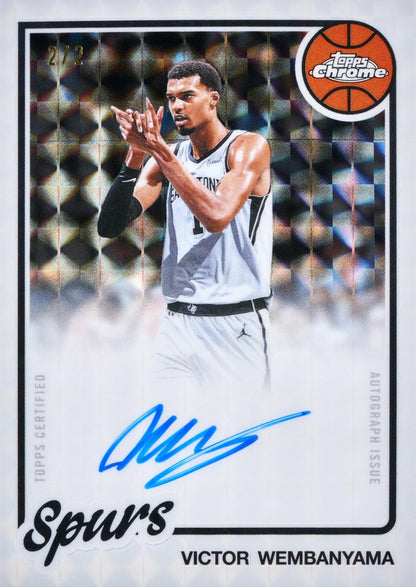 2025/26 Topps Chrome Update Series Basketball Delight Box