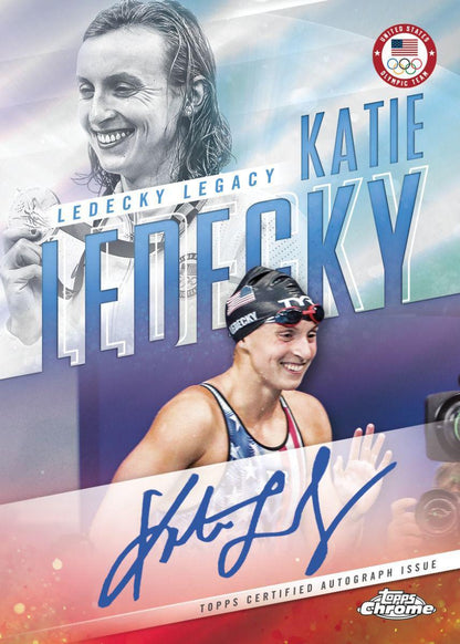 2024 Topps Chrome U.S. Olympic & Paralympic Team Hopefuls Value Box