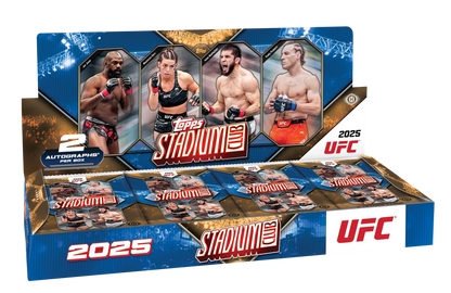 2025 Topps UFC Stadium Club Hobby Box