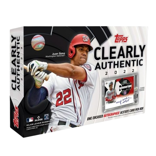 2022 Topps Clearly Authentic Baseball Hobby Box
