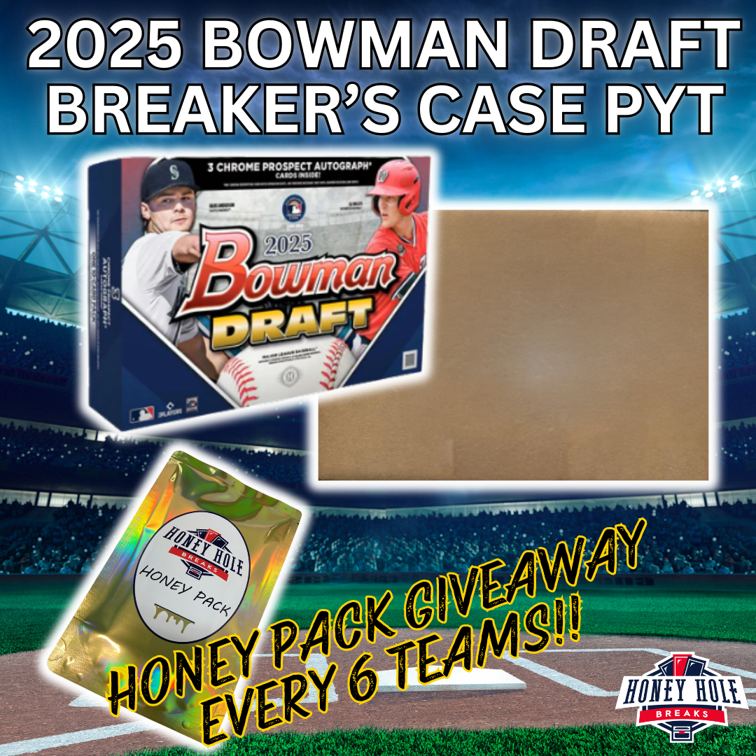 FULL CASE 2025 Bowman Draft Baseball Breaker's Delight (6 BOXES) - PICK YOUR TEAM Break #1377
