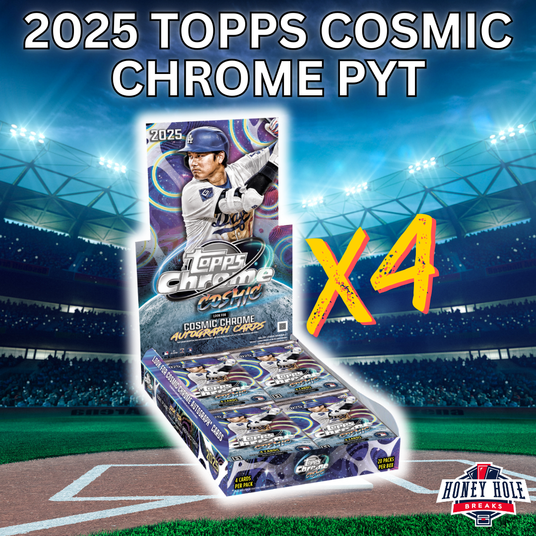 4x 2025 Topps Cosmic Chrome Hobby - PICK YOUR TEAM Break #1350