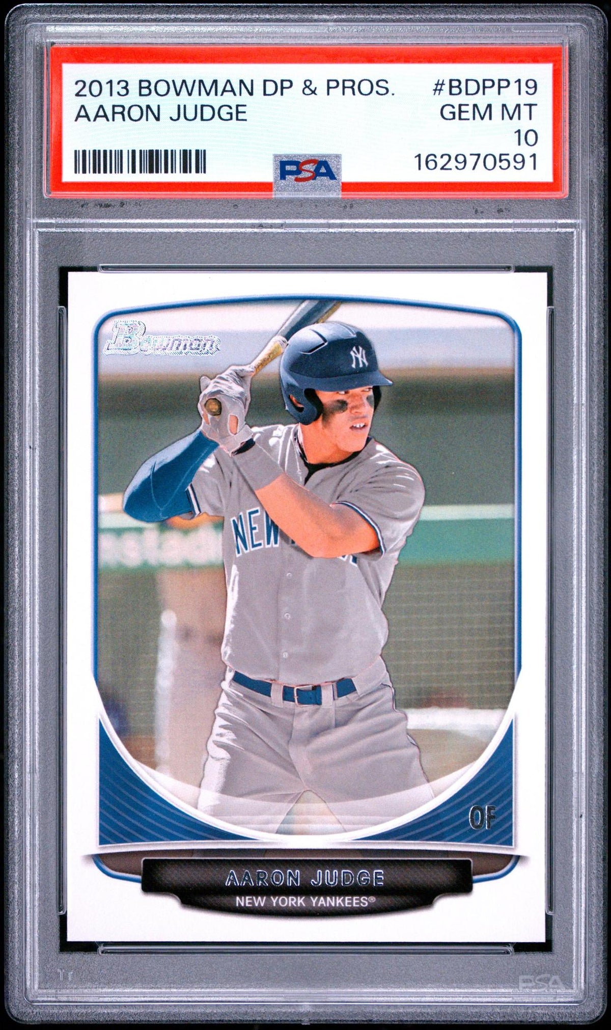 2013 BOWMAN DRAFT PICKS & PROSPECTS BDPP19 AARON JUDGE PSA 10