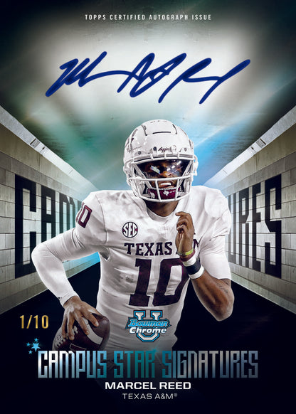 2025 Bowman Chrome University Football Hobby Box