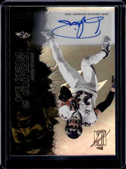2025 Topps Signature Derek Henry #6 Autograph /275