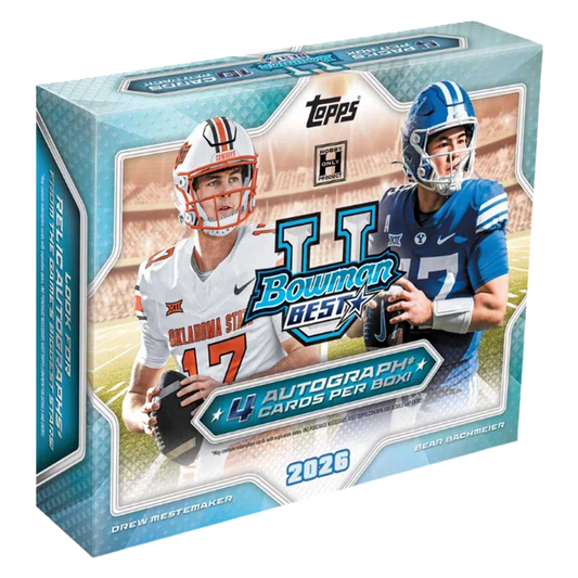 2026 Bowman Best University Football Hobby Box