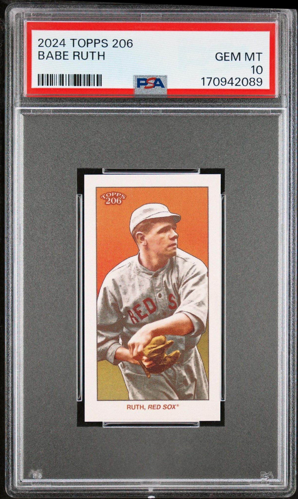 2024 Topps 206 Babe Ruth PSA 10