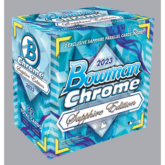 2023 Bowman Chrome Baseball Sapphire Edition Box