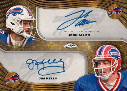 2025 Topps Chrome Football Hobby Box