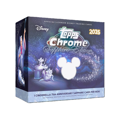 2025 Topps Chrome Disney Sapphire Edition Box