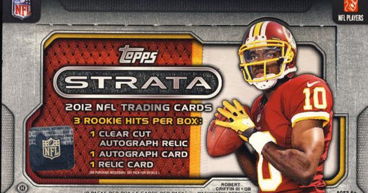 2012 Topps Strata Football Hobby Box