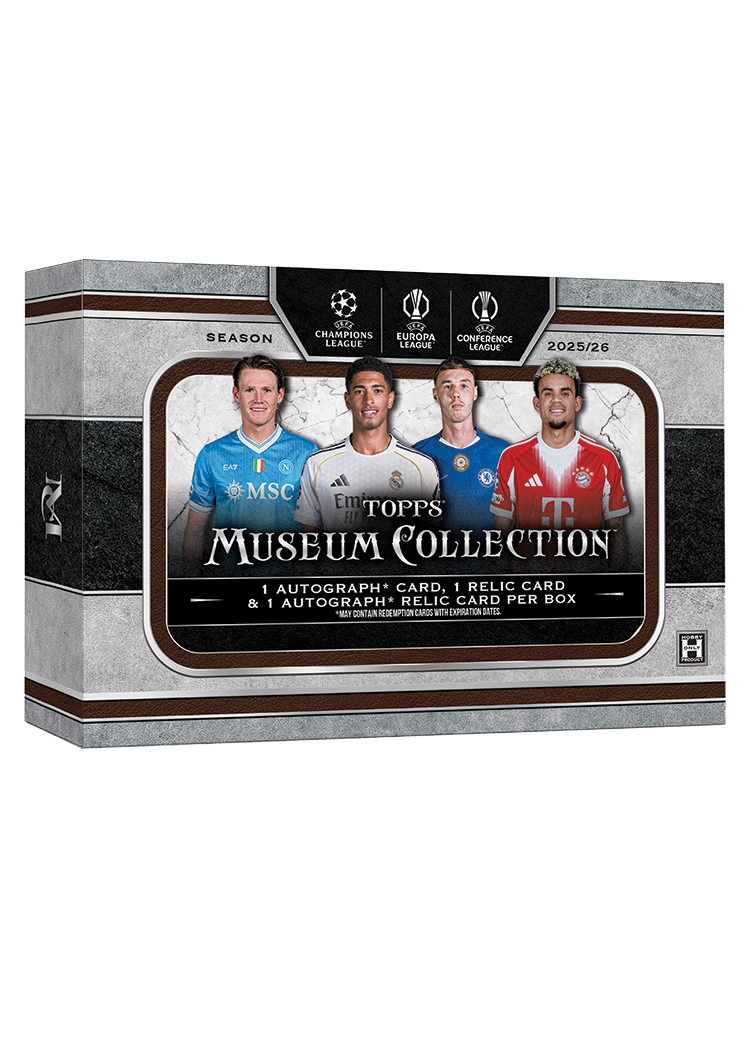 2025/26 Topps UEFA Club Competitions Museum Collection Soccer Hobby Box