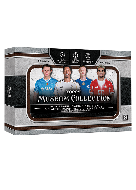 2025/26 Topps UEFA Club Competitions Museum Collection Soccer Hobby Box