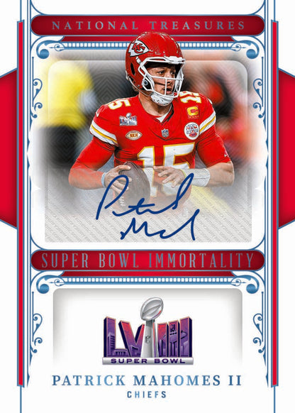 2025 Panini National Treasures Football Hobby Box