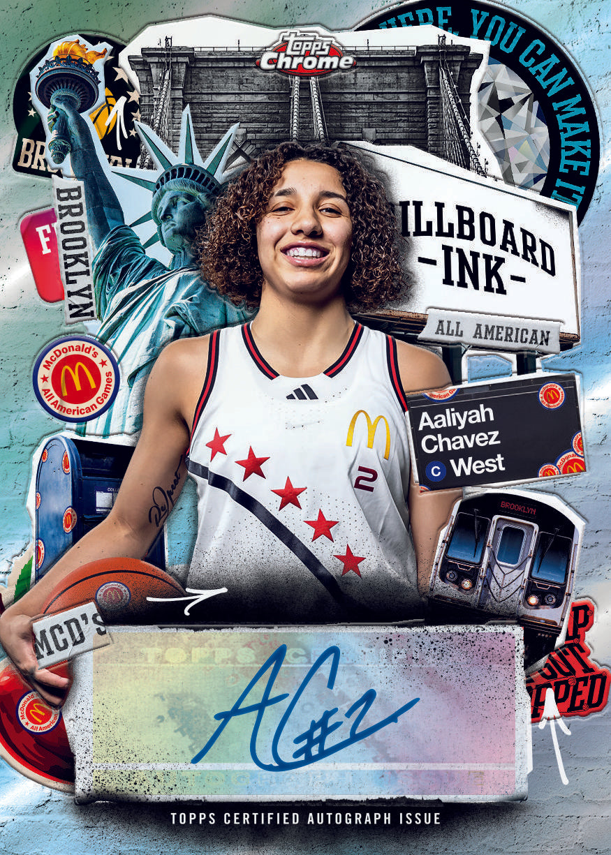 2025 Topps Chrome McDonald's All American Basketball Hobby Box