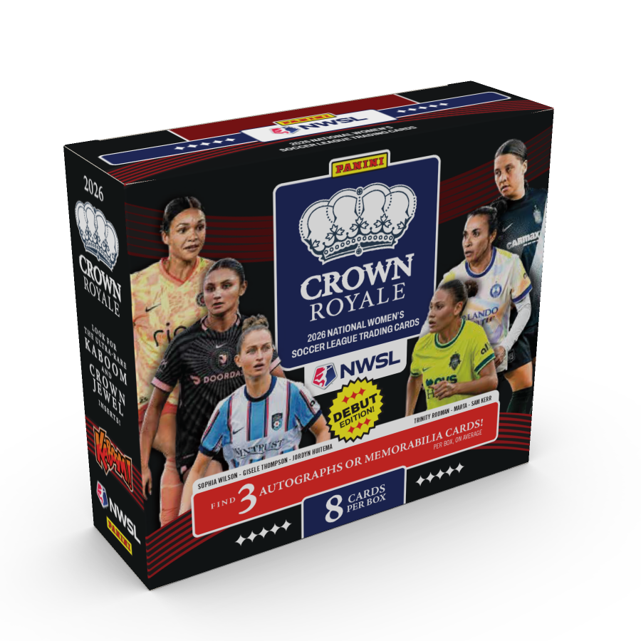2026 Panini Crown Royale NWSL Soccer Hobby Box